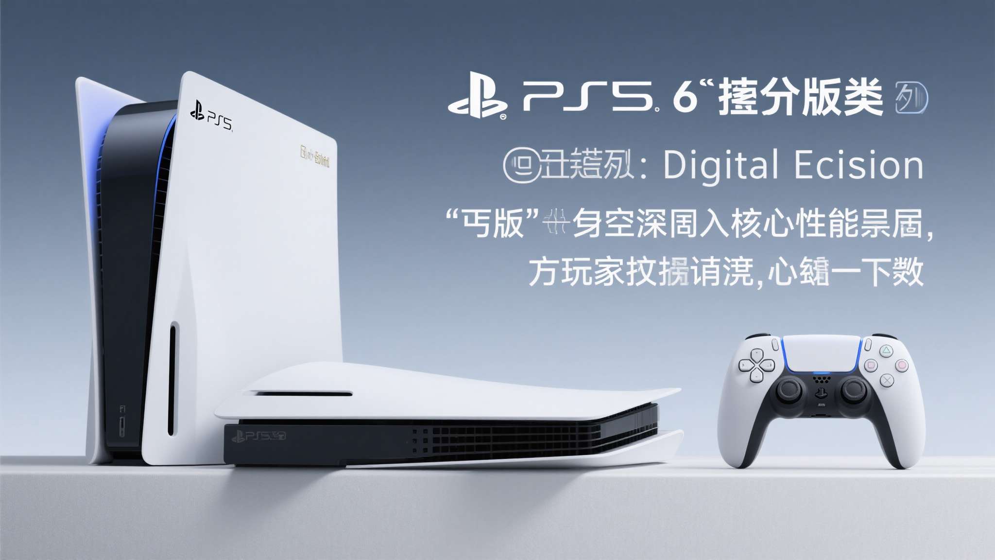 以PS5 Digital Edition为例，该版本仅取消了光驱设计，性能层面与