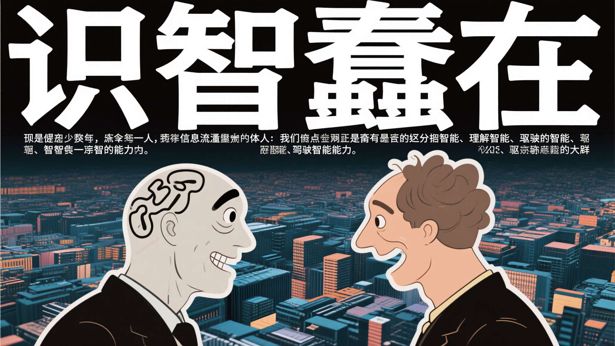 "识智蠢在"四字，乍看费解，细品却颇具哲学意味——智慧与愚蠢，往往只在一念之间。
