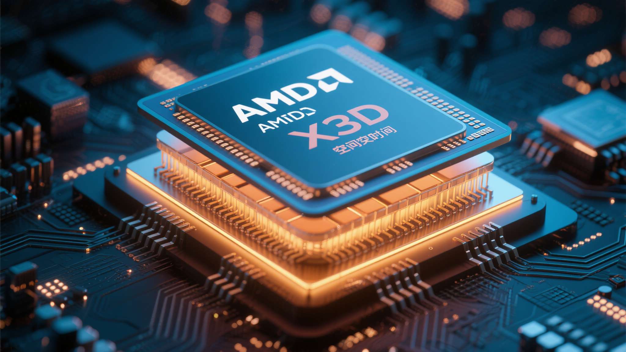 AMD的X3D路线本质上是以空间换时间——用更大的缓存减少处理器等待数据的时间，